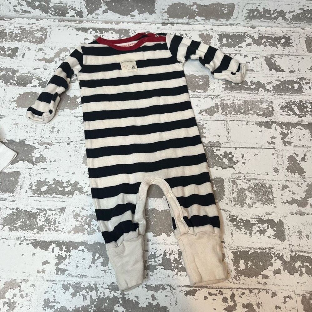 Burt’s bees | striped cotton Jammie’s